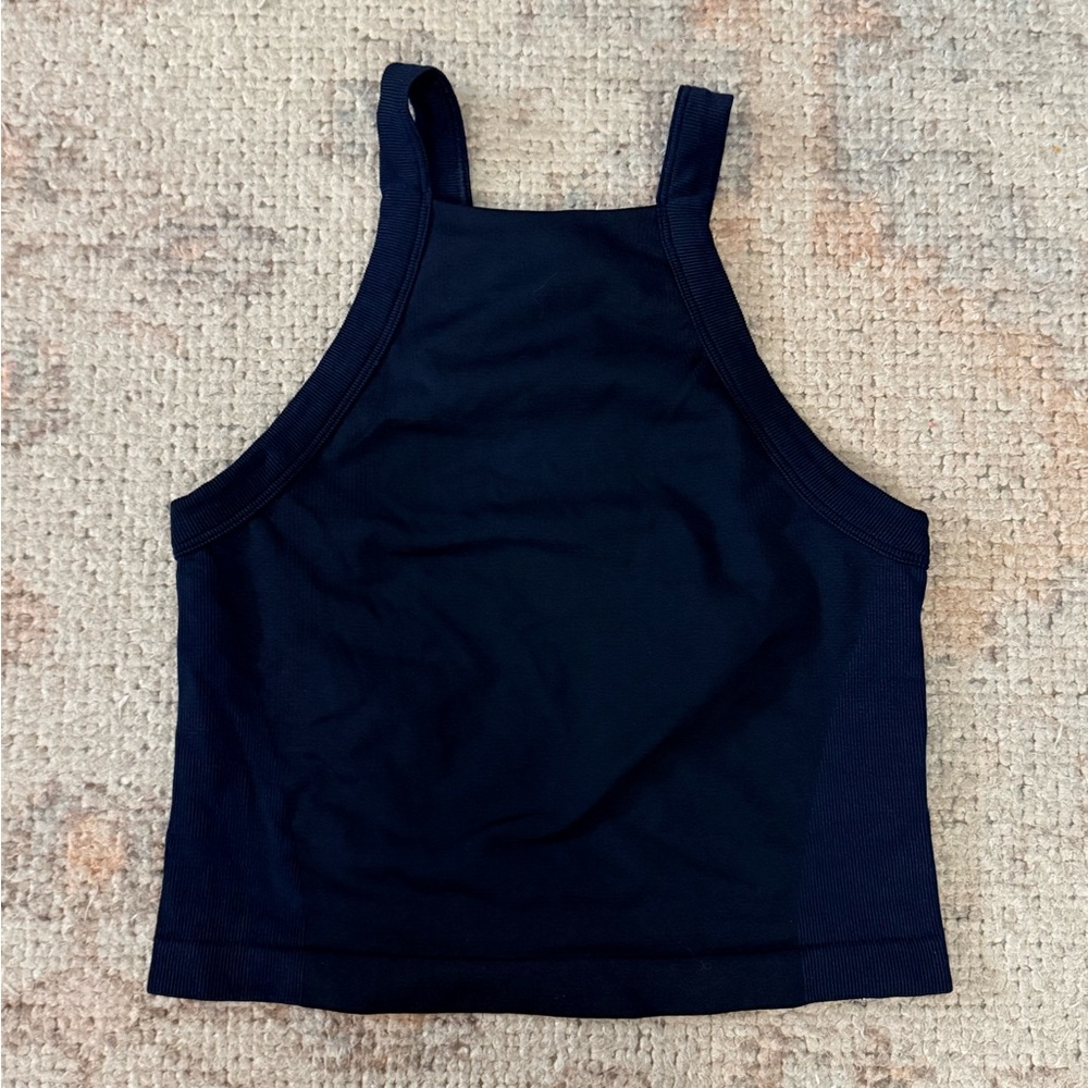 Lululemon Navy Crop Tank